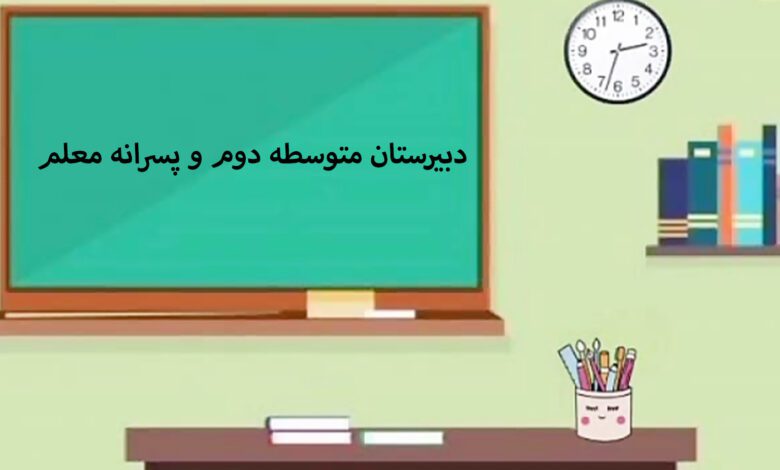 دبیرشتان متوسطه دوم و غیرانتفاعی معلم