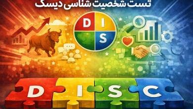 DISC personality traits in vibrant colours