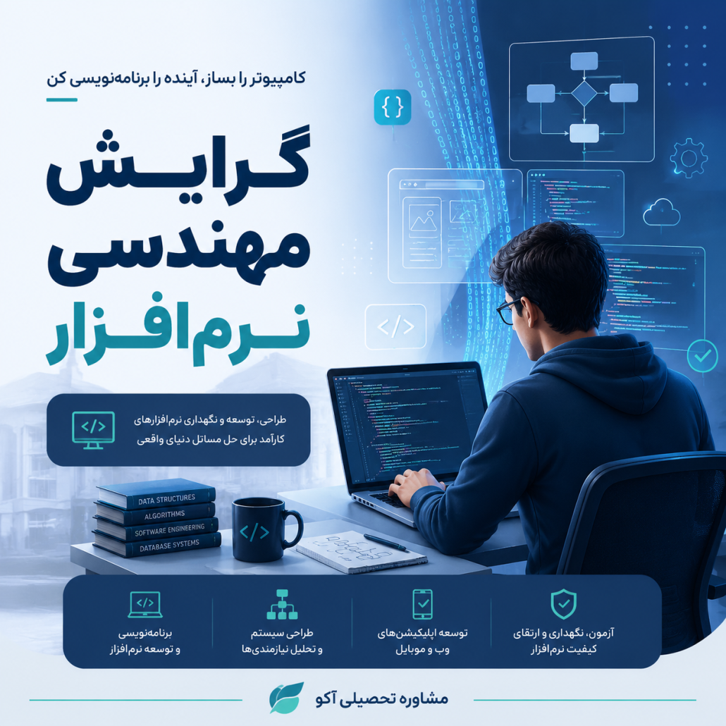 گرایش مهندسی نرم‌افزار رشته کامپیوتر