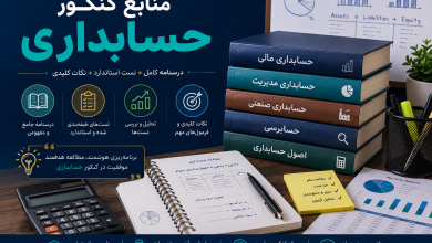 منابع کنکور حسابداری